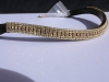 Equiture Browbands Gold Quartz and Clear Classy Antique Look Browband (Straight
